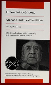 Cover of Hinóno'éínoo3ítoono = by Andrew Cowell