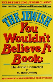 Front cover of The Jewish connection by M. Hirsh Goldberg