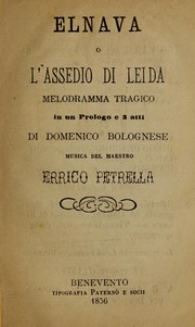 Cover of Elnava by Errico Petrella