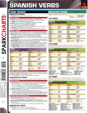Cover of SparkCharts Spanish verbs by Dan O. Williams