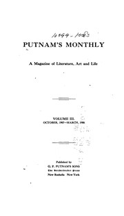 Cover of Putnam's magazine by Unknown