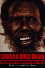 Cover of Edward Koiki Mabo by Noel Loos