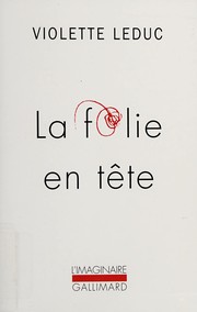 Front cover of La Folie en tête by Violette Leduc