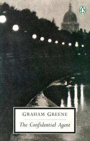 Cover of The confidential agent by Graham Greene