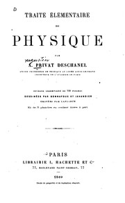 Cover of Traité élémentaire de physique by Augustin Privat-Deschanel