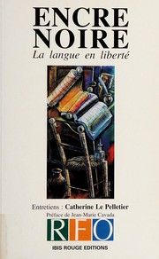 Cover of Encre noire by Unknown