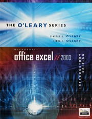 Cover of Microsoft Office Excel 2003 by Timothy J. O'Leary