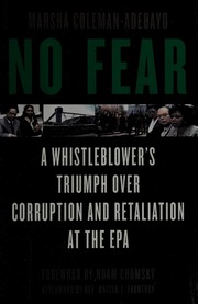 Front cover of No fear by Marsha Coleman-Adebayo