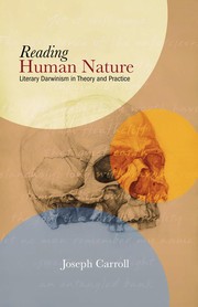 Cover of Reading human nature by Joseph Carroll