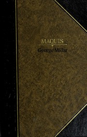 Front cover of Maquis by George Reid Millar