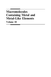 Front cover of Photophysics and photochemistry of metal-containing polymers by Alaa S. Abd-El-Aziz
