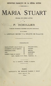 Front cover of Maria Stuart by Friedrich Schiller
