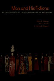 Cover of Man and his fictions by Alvin B. Kernan
