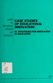 Front cover of Case studies of educational innovation by Centre for Educational Research and Innovation.