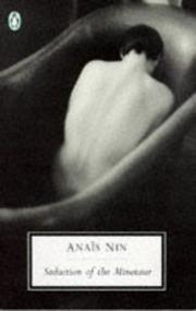 Front cover of Seduction of the Minotaur by Anaïs Nin