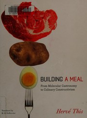 Cover of Building a meal by Hervé This