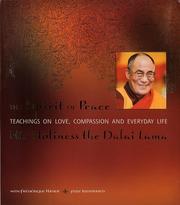 Cover of The Spirit of Peace by His Holiness Tenzin Gyatso the XIV Dalai Lama