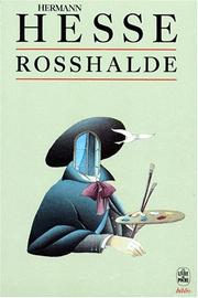 Cover of Roßhalde by Hermann Hesse