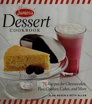 Front cover of Junior's dessert cookbook by Alan Rosen
