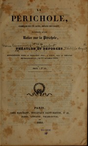 Cover of La Périchole by Théaulon M.