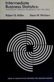 Cover of Intermediate business statistics by Robert B. Miller