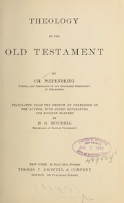 Front cover of Theology of the Old Testament... by Jean Davies Okimoto