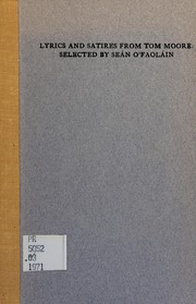 Cover of Lyrics and satires from Tom Moore by Thomas Moore