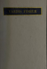 Cover of Vardis Fisher by Joseph M. Flora