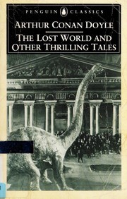 Front cover of The lost world and other thrilling tales by Arthur Conan Doyle