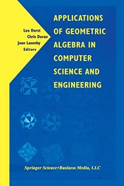 Front cover of Applications of Geometric Algebra in Computer Science and Engineering by Leo Dorst