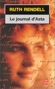 Cover of Asta's book by Ruth Rendell