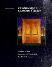 Front cover of Fundamentals of corporate finance by Stephen A. Ross