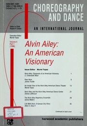 Cover of Alvin Ailey by Muriel Topaz