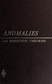 Front cover of Anomalies and scientific theories ... by Willard C. Humphreys