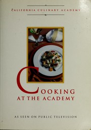Cover of Cooking at the Academy by Thomas A. Bloom