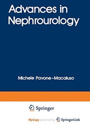 Front cover of Advances in nephrourology by International Nephrourological Course (3rd 1980 Erice, Italy)
