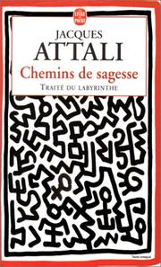 Cover of Chemins de sagesse by Jacques Attali