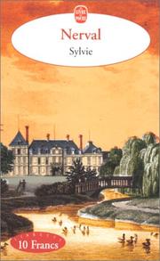 Cover of Sylvie by Gérard de Nerval