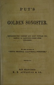 Cover of Put's golden songster by Stone, John A.