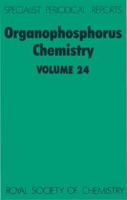 Front cover of Organophosphorus Chemistry by B. J. Walker