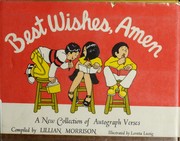 Front cover of Best Wishes, Amen by Lillian Morrison