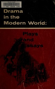 Front cover of Drama in the modern world by Samuel A. Weiss