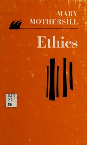 Cover of Ethics by Mary Mothersill