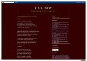 Cover of Anthology by P.F.S. Post