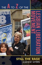 Cover of The A to Z of the lesbian liberation movement by JoAnne Myers