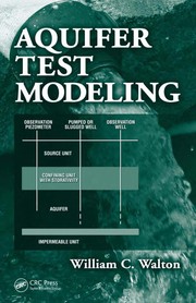 Cover of Aquifer Test Modeling by William Clarence Walton