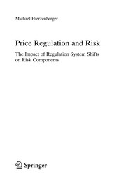 Front cover of Price Regulation and Risk by Michael Hierzenberger