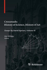 Front cover of Crossroads: History of Science, History of Art by Kim Williams
