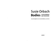 Cover of Bodies by Susie Orbach