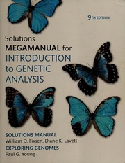 Front cover of Introduction to Genetic Analysis Solutions MegaManual by William Fixen